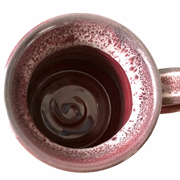 Deneen Pottery Hand Thrown Pottery Mug Coffee Cup Ironton Missouri Plain & Fancy - Picture 7 of 11